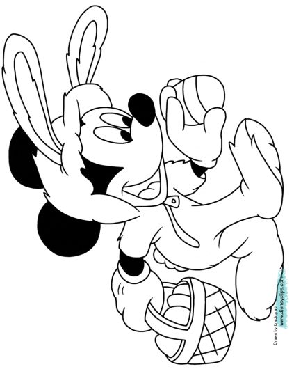 Disney Easter Coloring Pages - Part 2